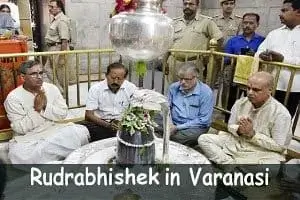 Rudrabhisekh in Varanasi India